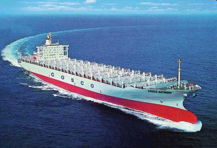 2014年中国远洋累计造船金额逾9亿美金